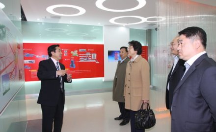 市委常委、市统战部长臧爱民到公司调研